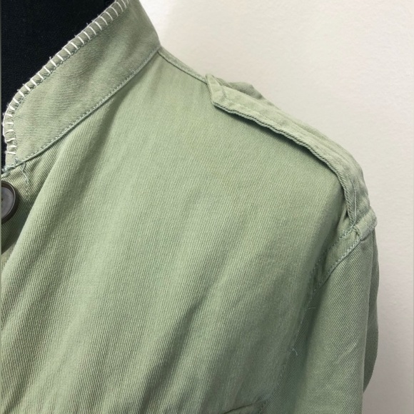 ZARA FRINGE TASSEL NICKLE JACKET SMALL - Picture 7 of 9